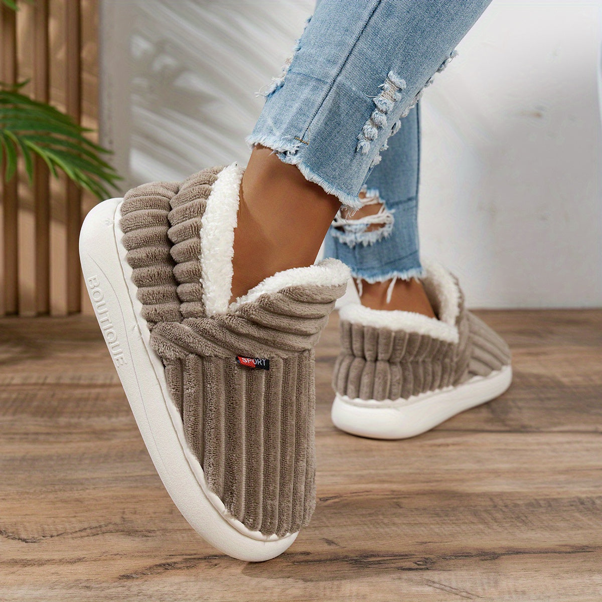 CozyStep™ Plush Home Slippers