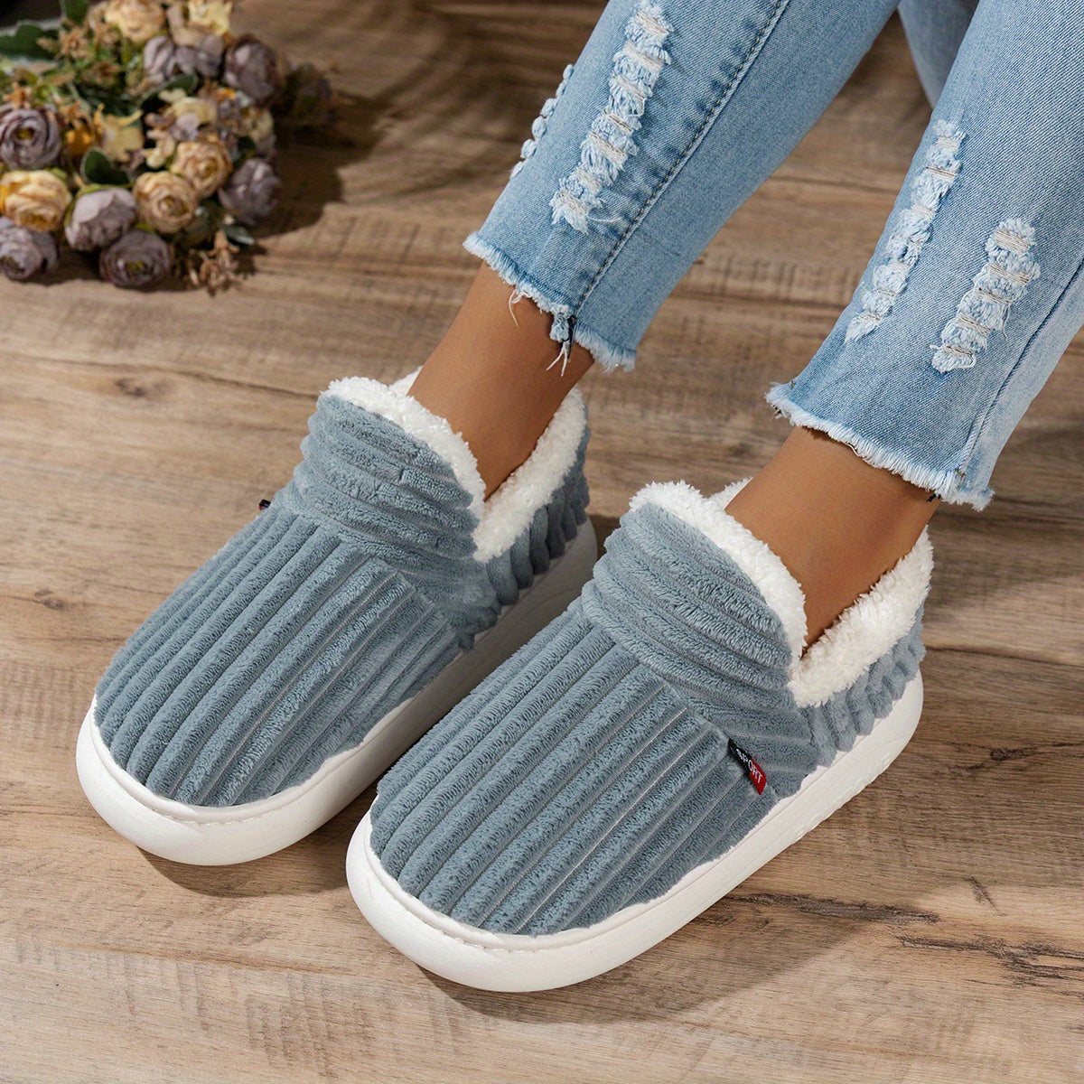 CozyStep™ Plush Home Slippers