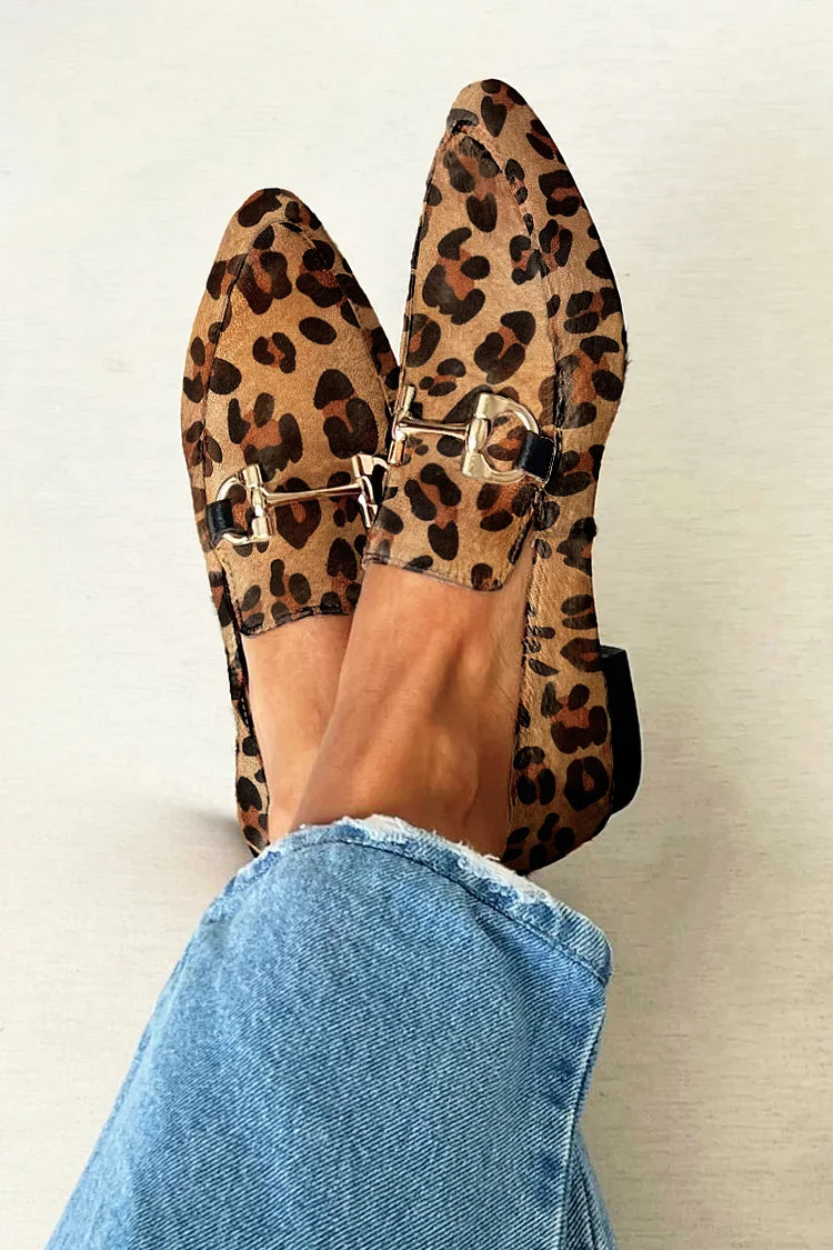 Sienna | Loafer With Metallic Detail