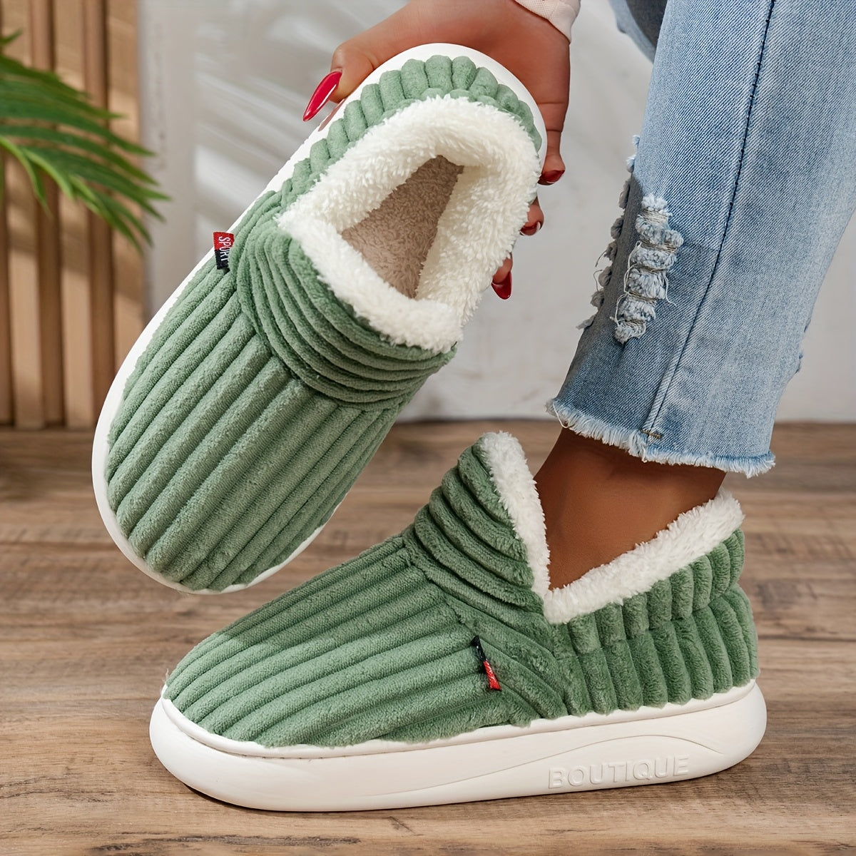 CozyStep™ Plush Home Slippers