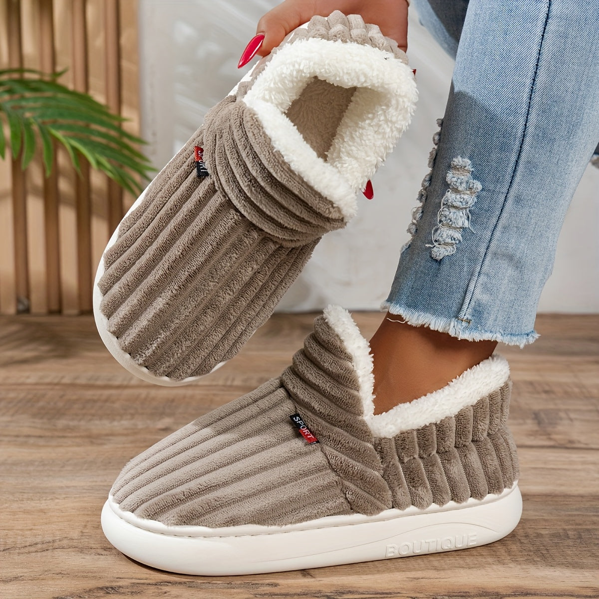 CozyStep™ Plush Home Slippers