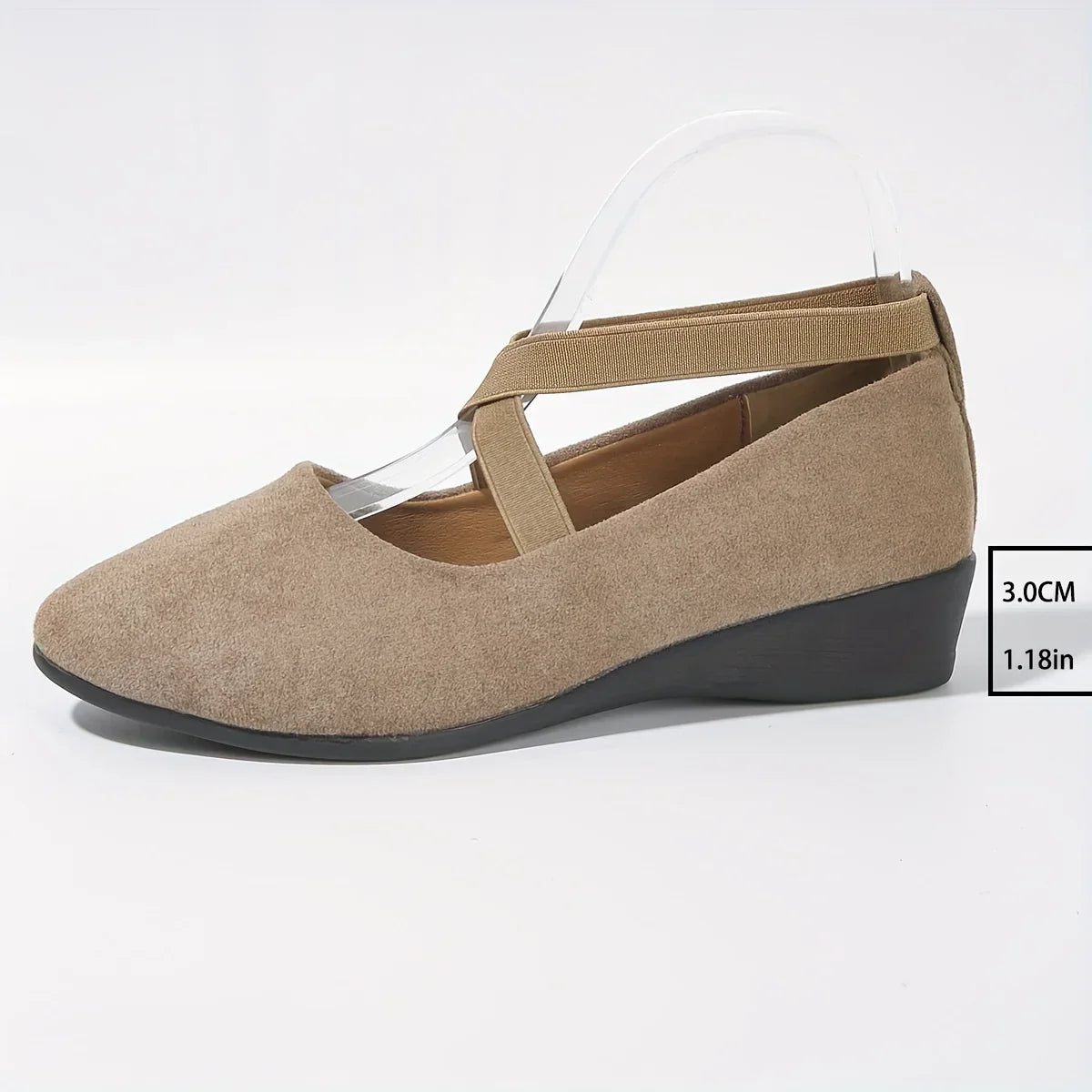 Delphine™ | Comfort Wedge Ballet Flats