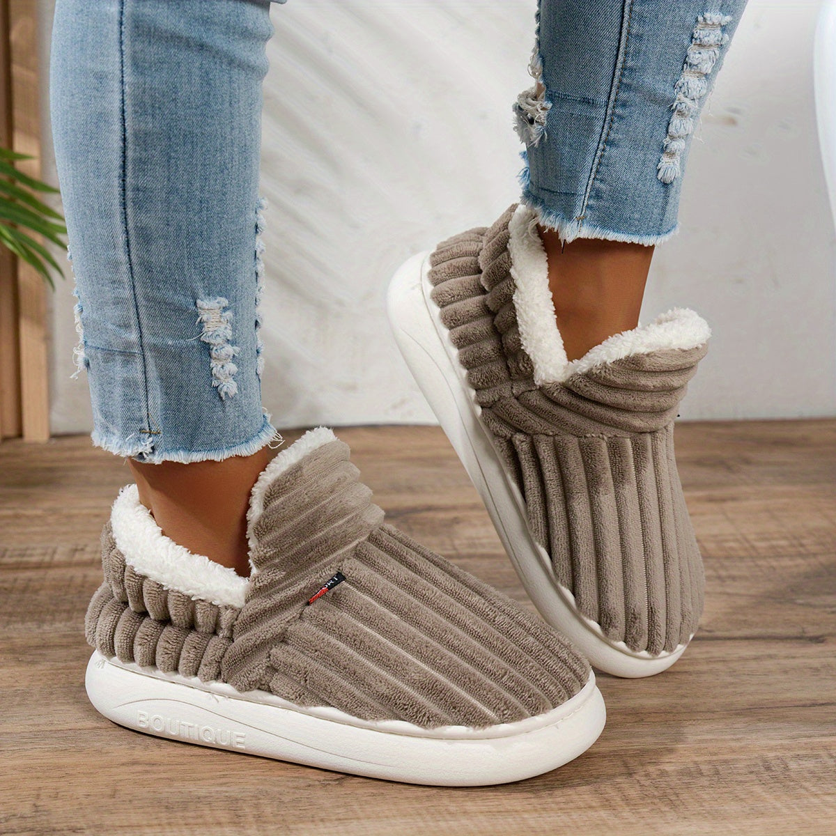 CozyStep™ Plush Home Slippers