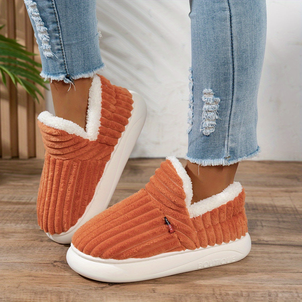 CozyStep™ Plush Home Slippers