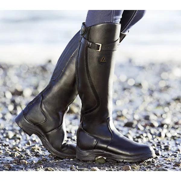 Evelyn | Waterproof Leather Riding Boots