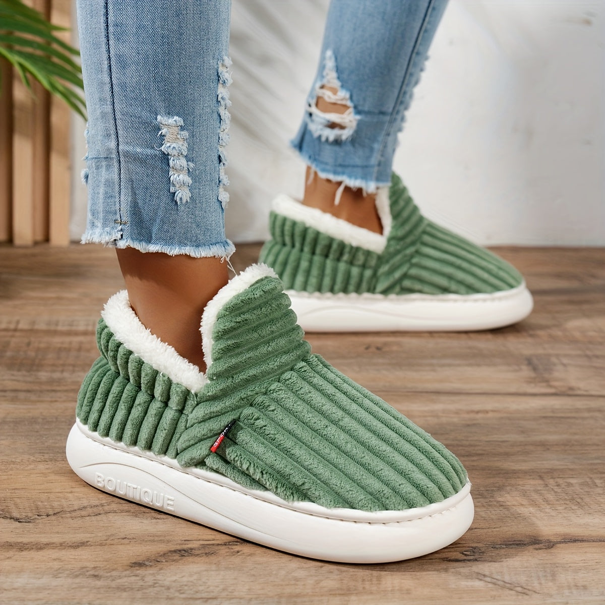 CozyStep™ Plush Home Slippers