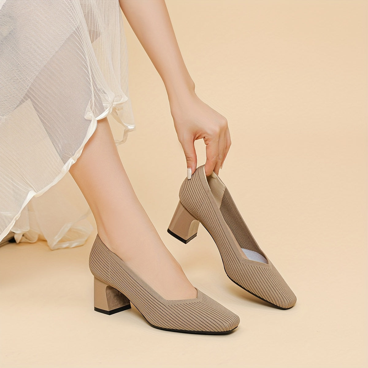 Marie | Comfortable Platform Heels with Classic Elegance