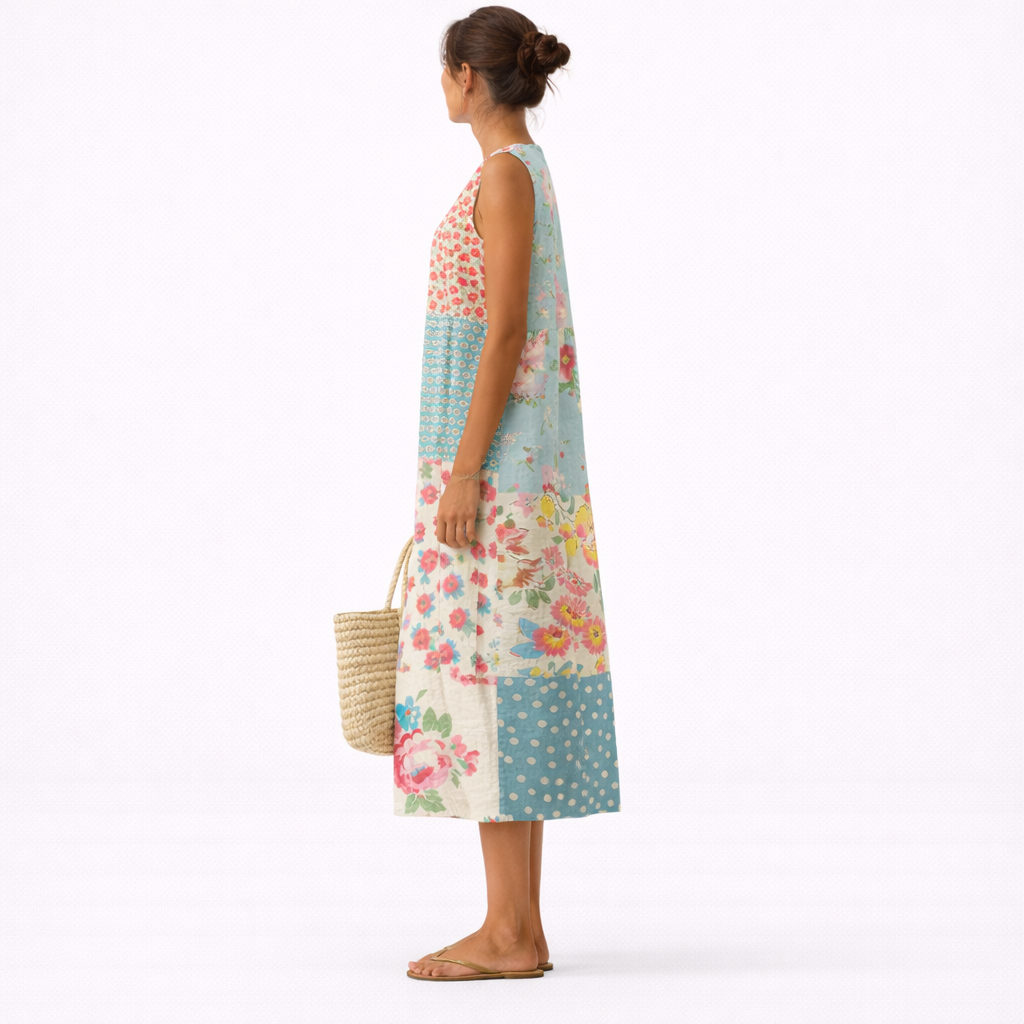 FLORENCE | Sleeveless Maxi Dress