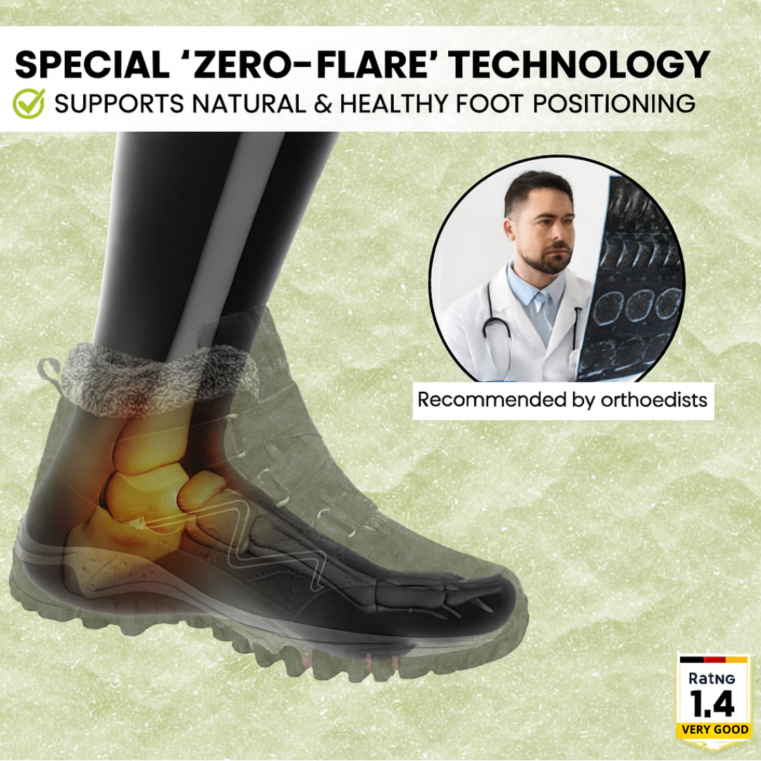 OrthoFit UltraWarm – Anti-Slip Waterproof Winter Boots