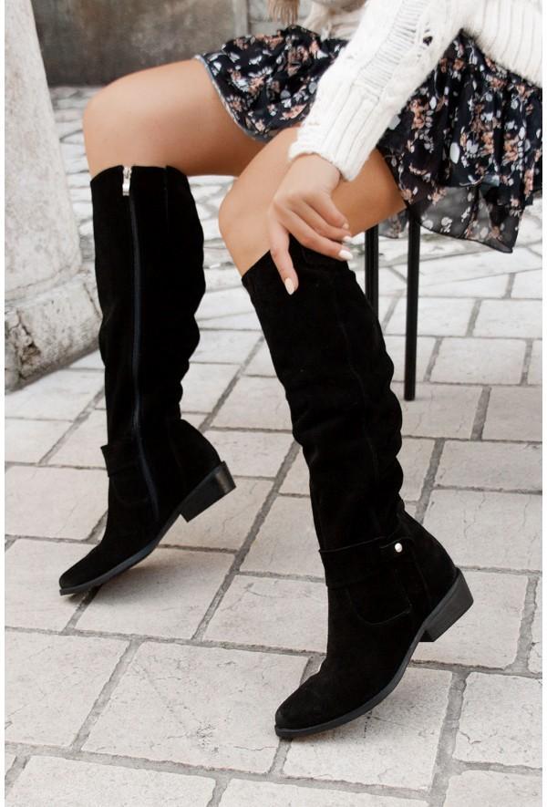 Celina | Soft Suede-Effect Winter Boots