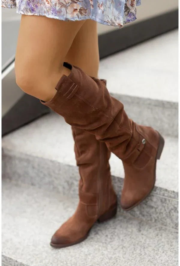 Celina | Soft Suede-Effect Winter Boots