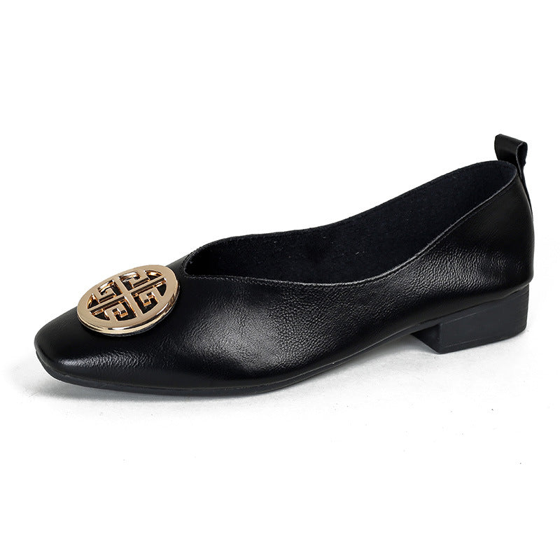 Orchard™ | Leather Square-Toe Flats