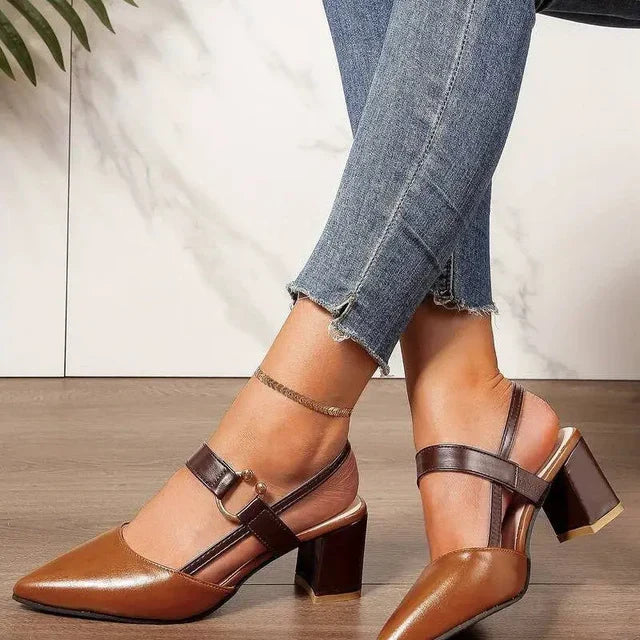Block Heels for Women – Stylish & Comfortable Support Image