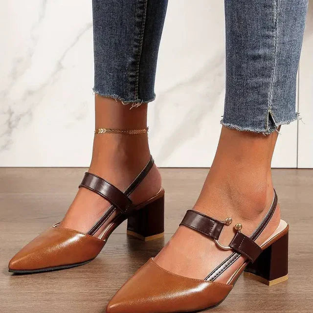 Block Heels for Women – Stylish & Comfortable Support Image
