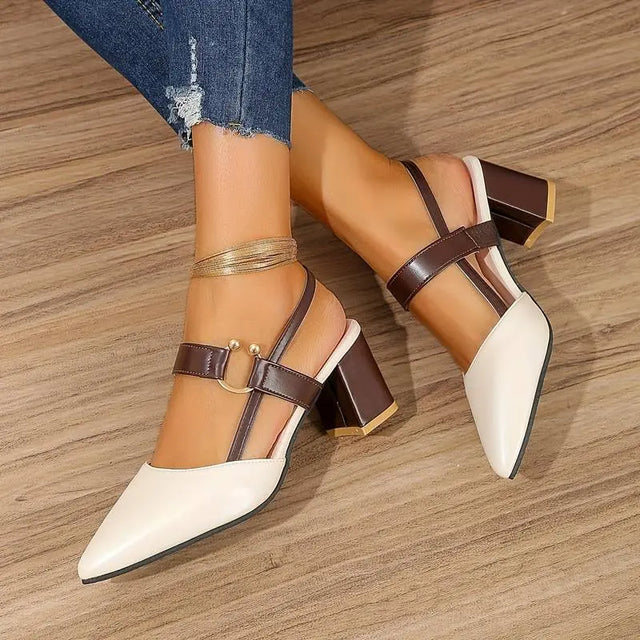 Block Heels for Women – Stylish & Comfortable Support Image