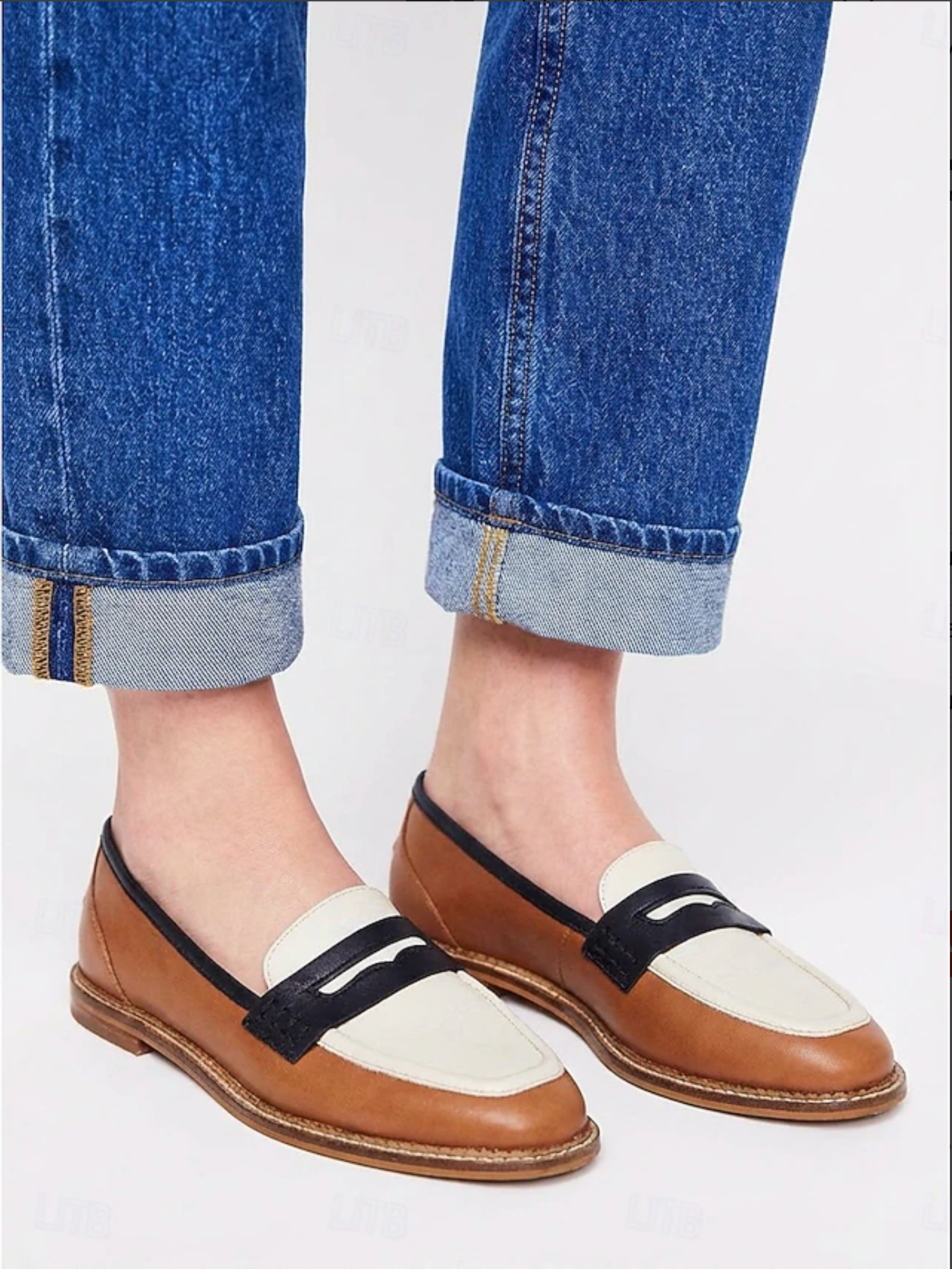 Franki | Two-Tone Loafer