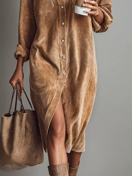 Aurovia | Chic Flared Hem Dress