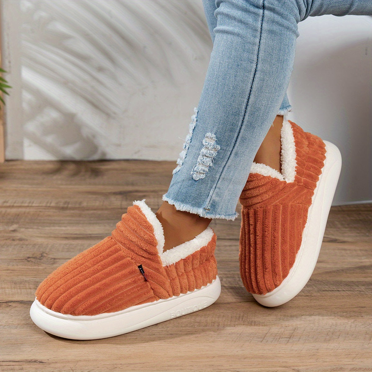 CozyStep™ Plush Home Slippers