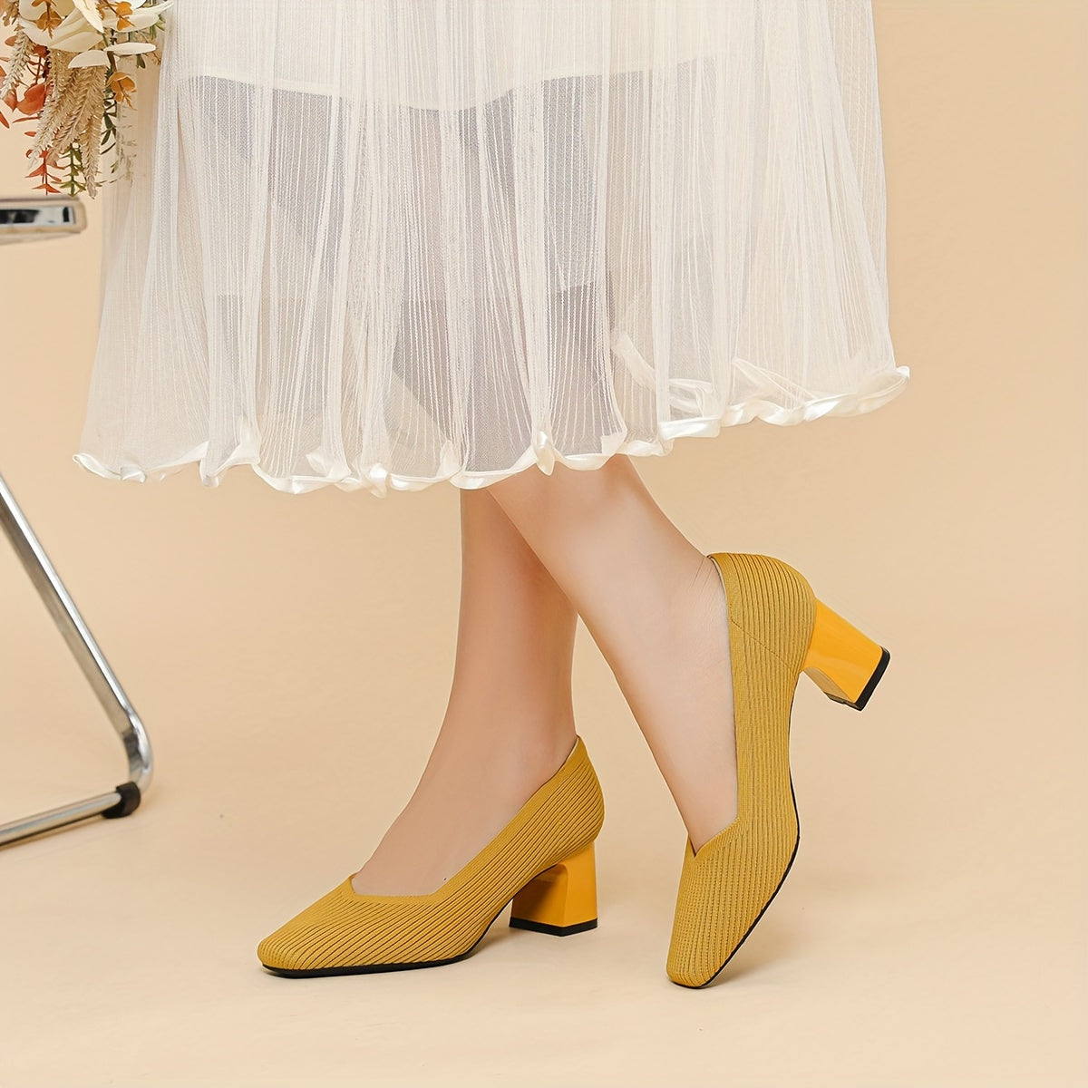 Marie | Comfortable Platform Heels with Classic Elegance