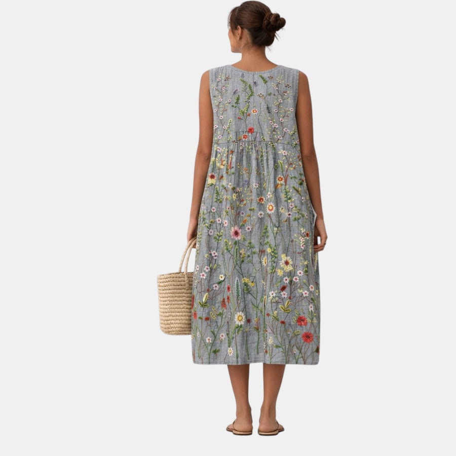 HAZEL | Sleeveless Maxi Dress