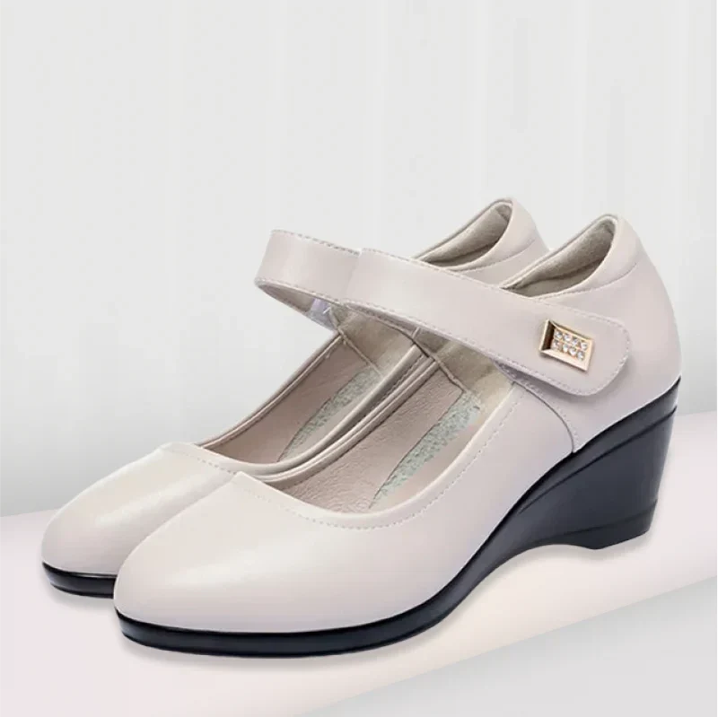 Camila Comfort Leather Support Shoes