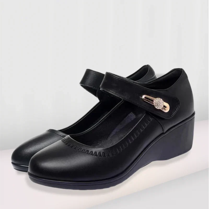 Camila Comfort Leather Support Shoes