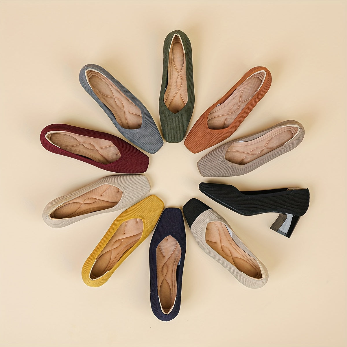 Marie | Comfortable Platform Heels with Classic Elegance