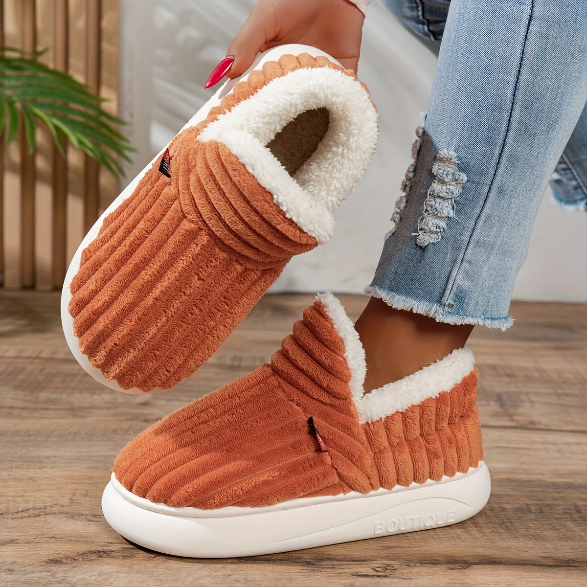 CozyStep™ Plush Home Slippers