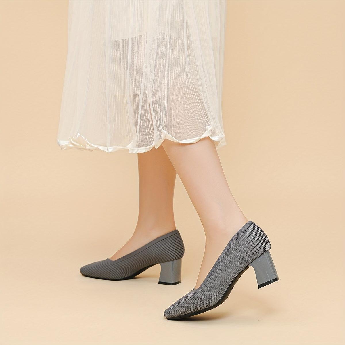 Marie | Comfortable Platform Heels with Classic Elegance