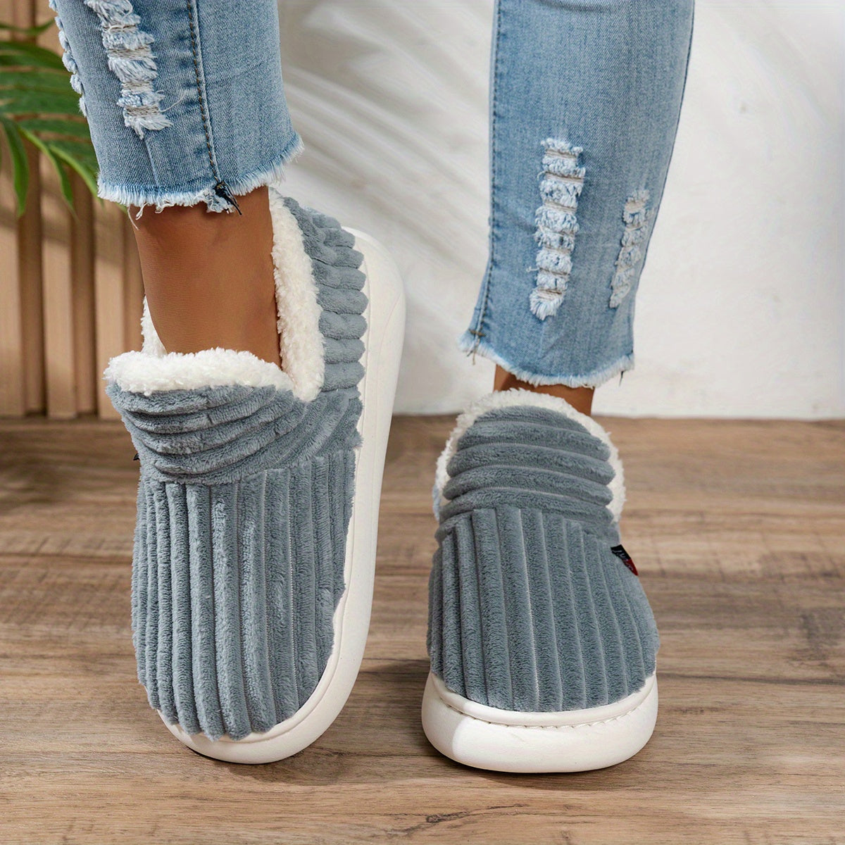 CozyStep™ Plush Home Slippers