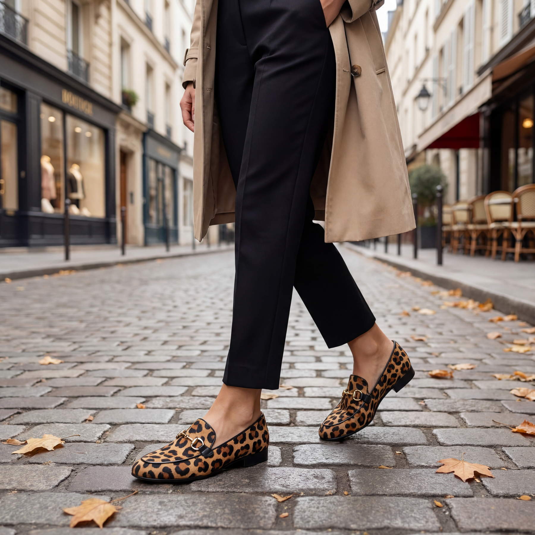 Sienna | Loafer With Metallic Detail
