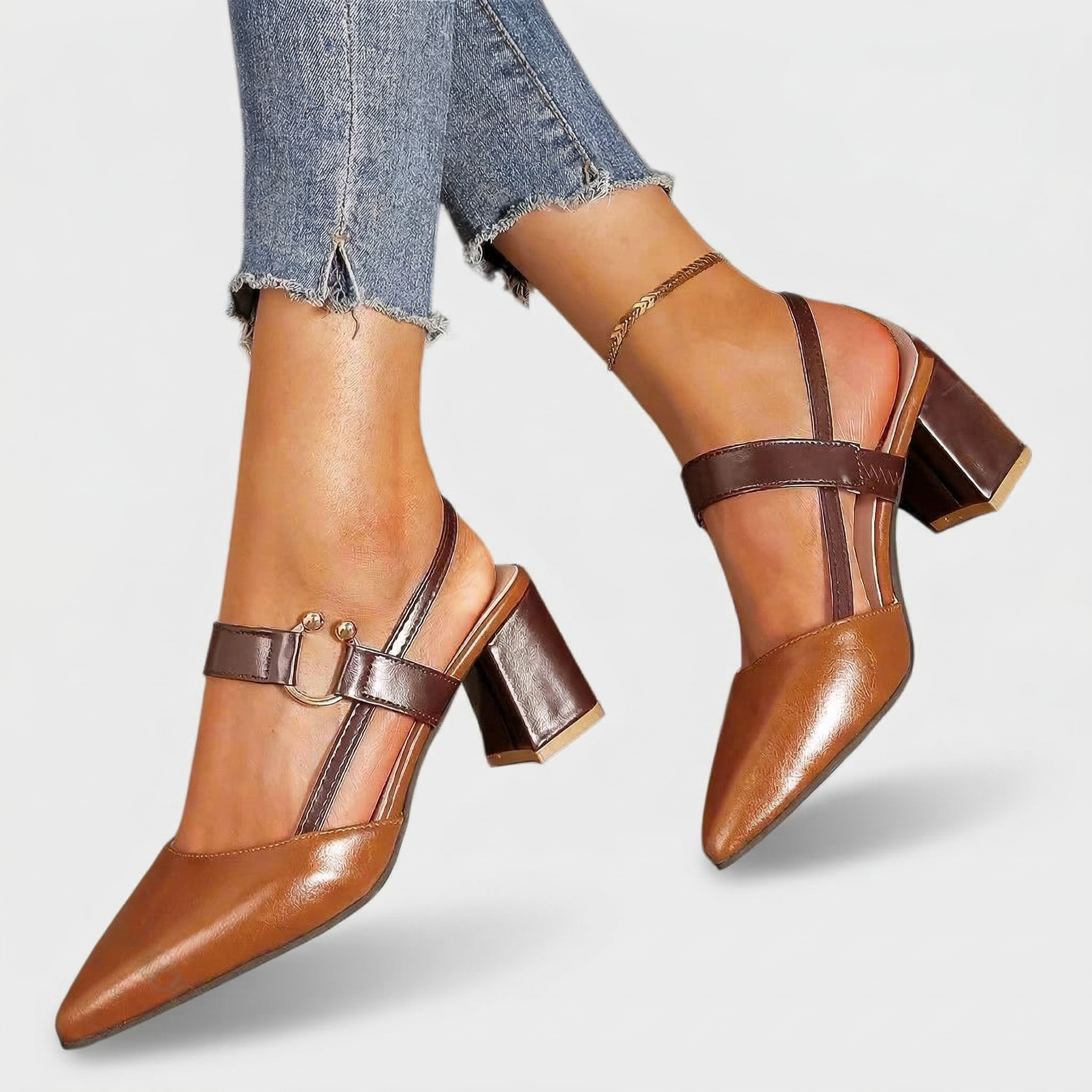 Block Heels for Women – Stylish & Comfortable Support Image