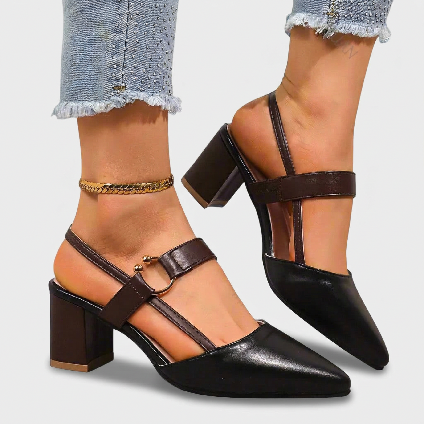 Block Heels for Women – Stylish & Comfortable Support Image