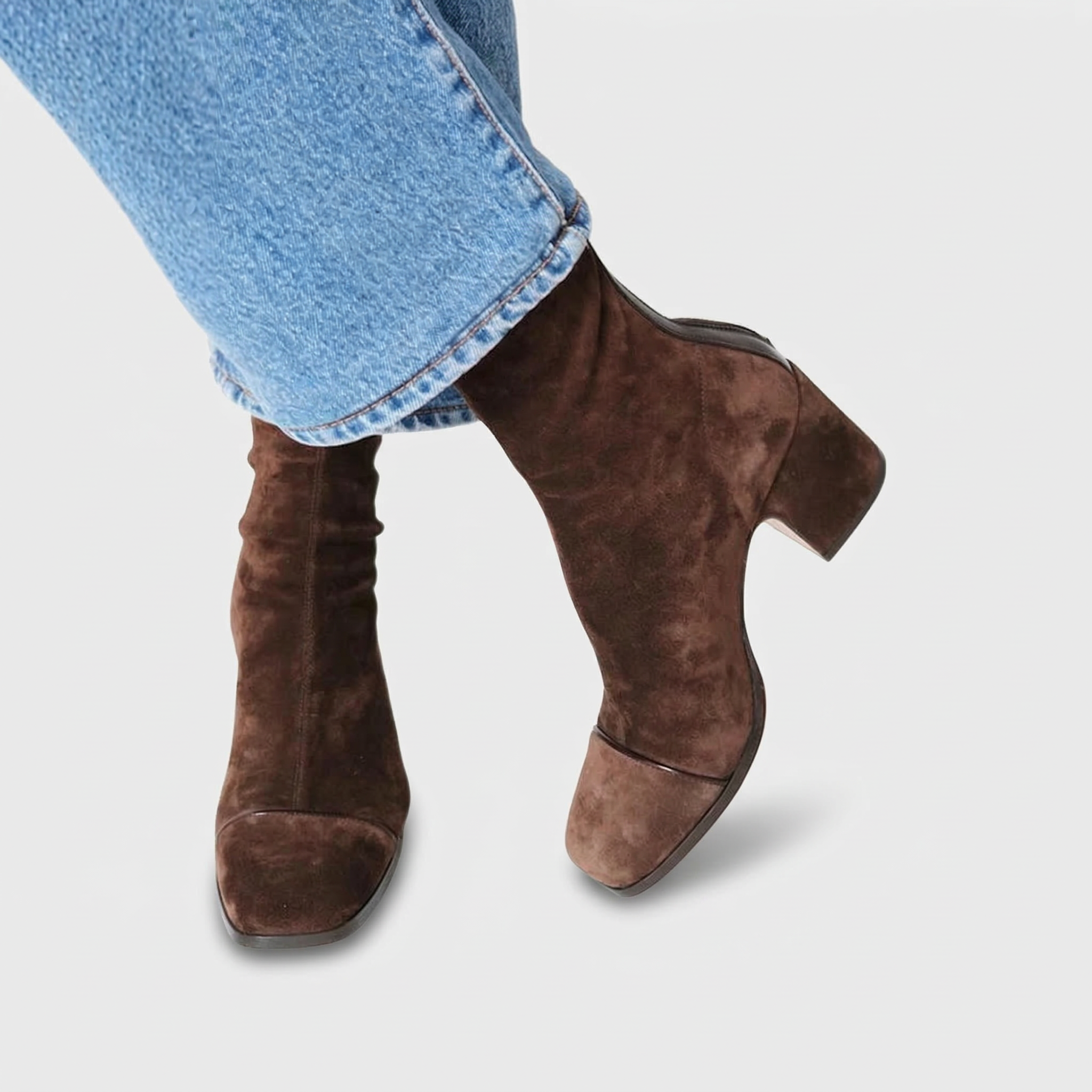 Lora | Elegant Comfort Heel Boots