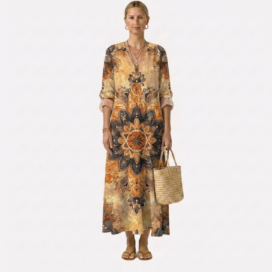 AUGUSTA | Bohemian Maxi Dress