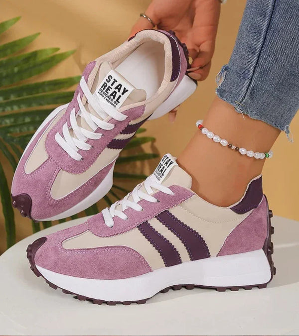 Babs | Comfortable Trendy Sneakers with Stable Sole
