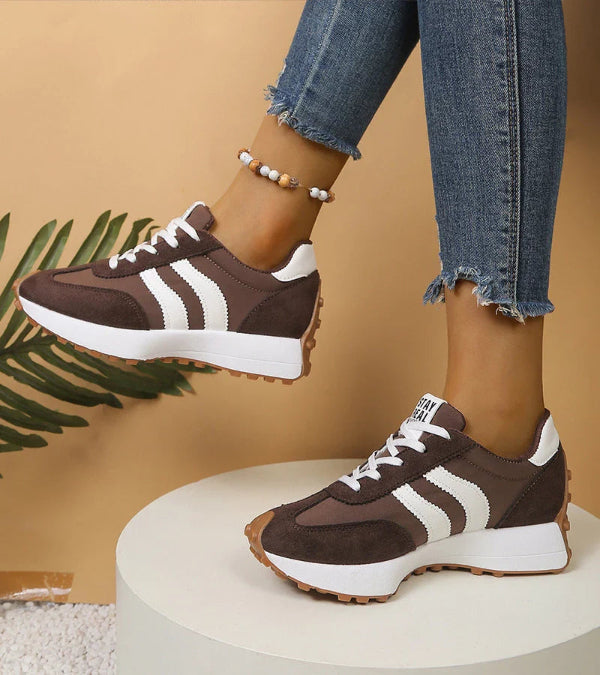 Babs | Comfortable Trendy Sneakers with Stable Sole