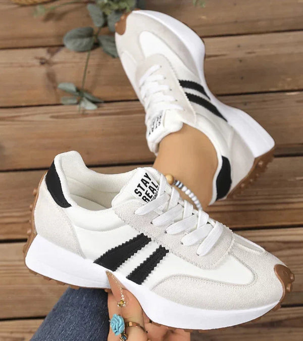 Babs | Comfortable Trendy Sneakers with Stable Sole