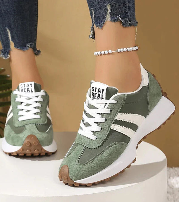 Babs | Comfortable Trendy Sneakers with Stable Sole