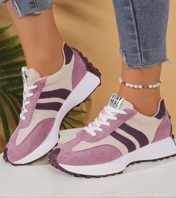 Babs | Comfortable Trendy Sneakers with Stable Sole