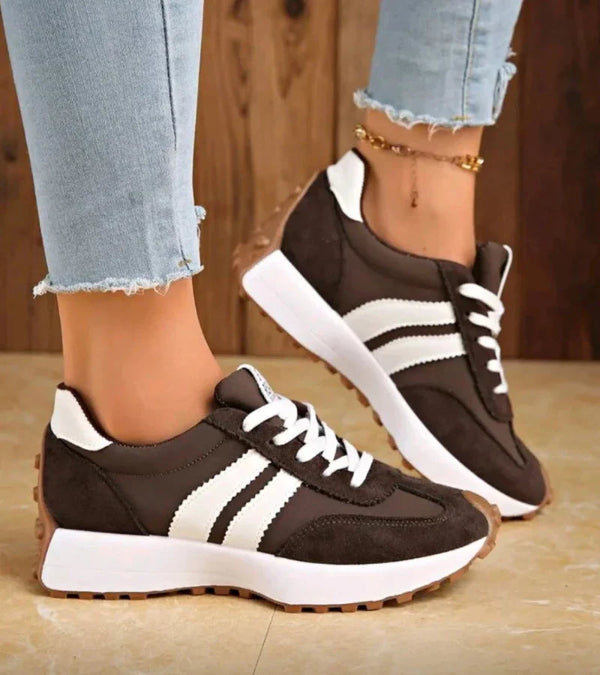 Babs | Comfortable Trendy Sneakers with Stable Sole