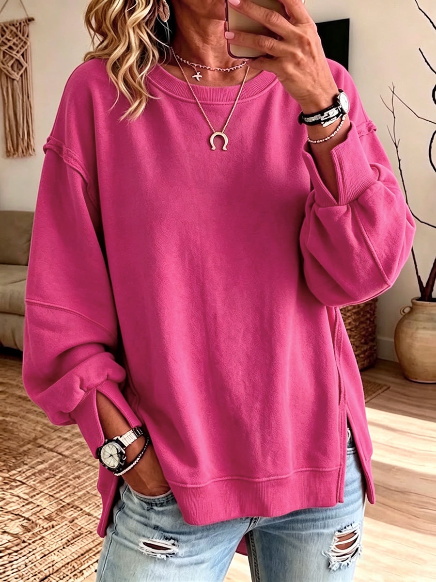 The Harper Oversized Cotton Sweatshirt