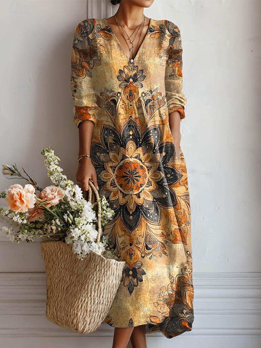 GOLDA | Bohemian Maxi Dress