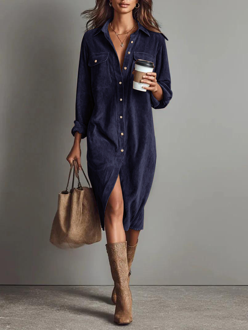Aurovia | Chic Flared Hem Dress
