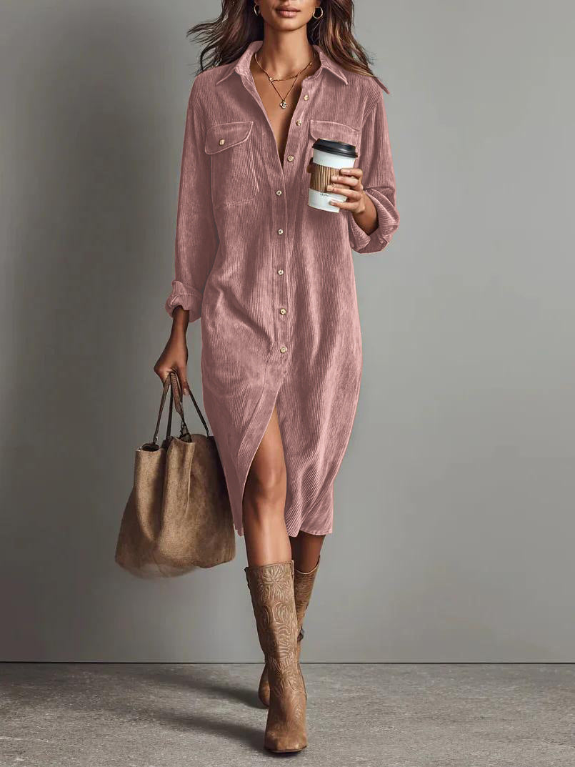 Aurovia | Chic Flared Hem Dress