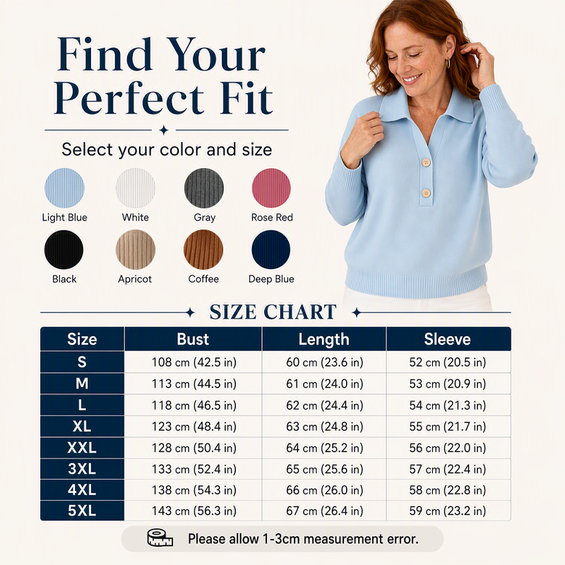 The Audrey Soft-Knit Collared Sweater