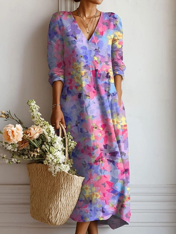 VIOLET | Bohemian Maxi Dress